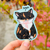 Grumpy Cone Mimmi Vinyl Sticker